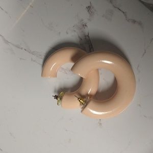 Vintage Chunky Hoop Earrings